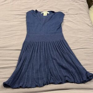 Max Studio Navy Blue Knit Dress